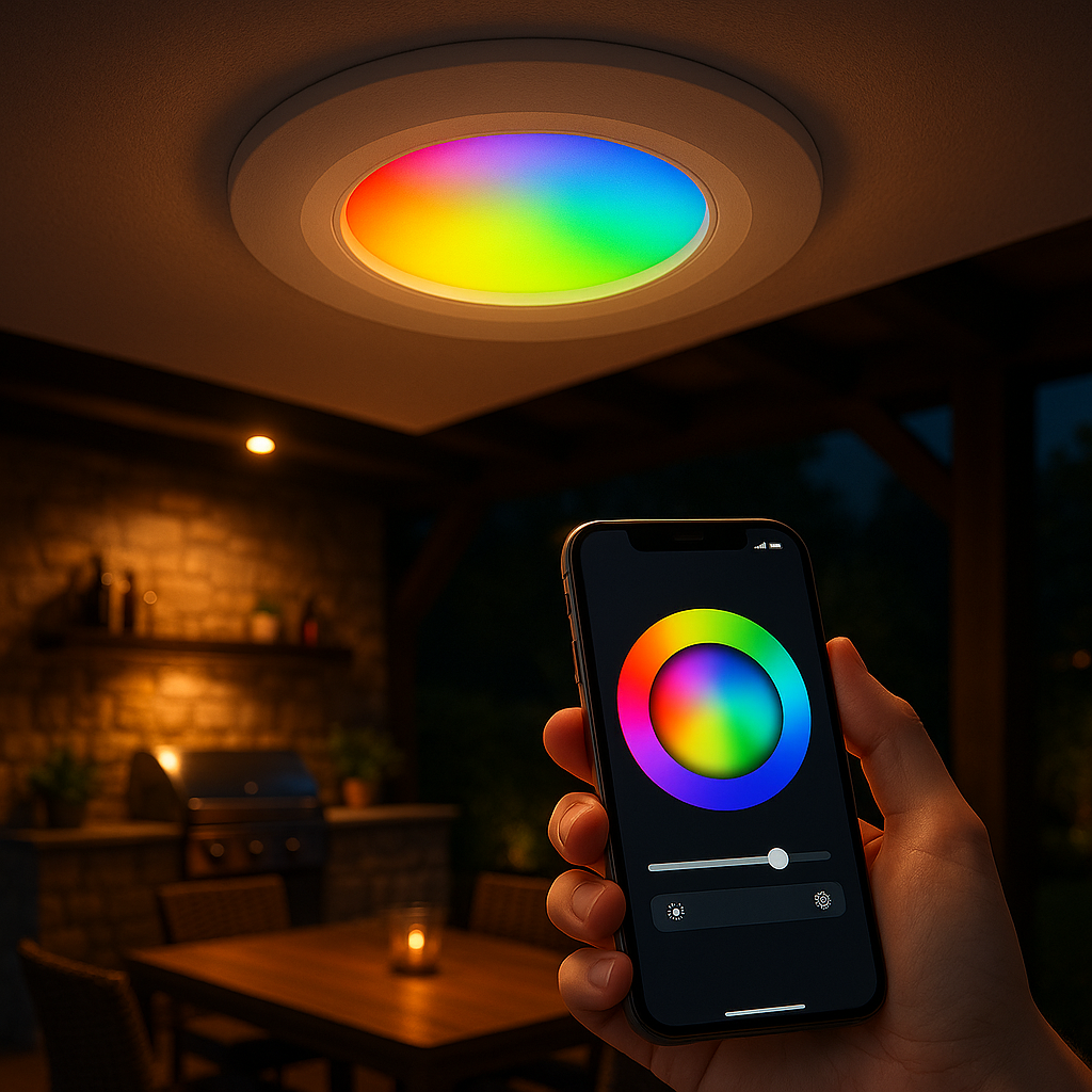 Spot LED Encastrable RGB Connecté 10W