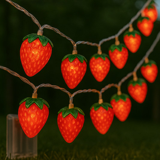 Guirlande Lumineuse Fraise