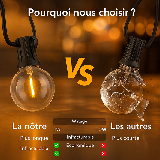 Guirlande Lumineuse LED Extérieure 220V