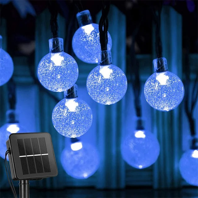 Guirlande Lumineuse Solaire Crystal Bulbs